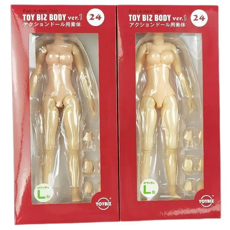 

1/6 Scale OB24 Articulated Fashion Doll, Customizable 6" Jointed Body for Girl's Toy Collection, in Stock Now