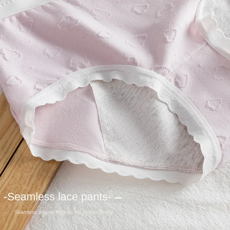 Ropa interior de período para niñas adolescentes, bragas menstruales a prueba de fugas, calzoncillos protectores de algodón orgánico, lencería transpirable de talla grande