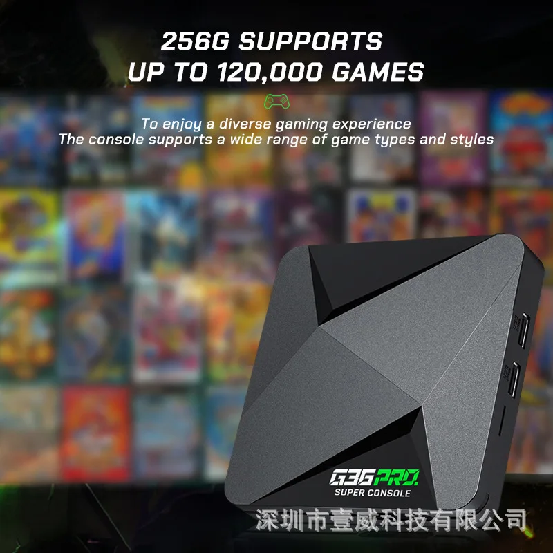 G36 PRO Home TV Game Console Dual System Set Top Box Dual Wireless 4K High Definition Wifi Handheld Game Players