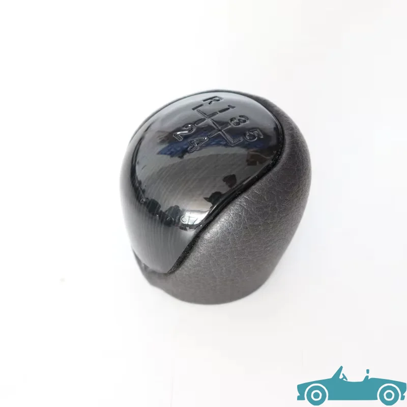 

for Leather-Wrapped Manual Transmission Gear Head Ball Head Shifter for Hyundai Elantra I30 Ix35 Kia Cerato Optima Soul