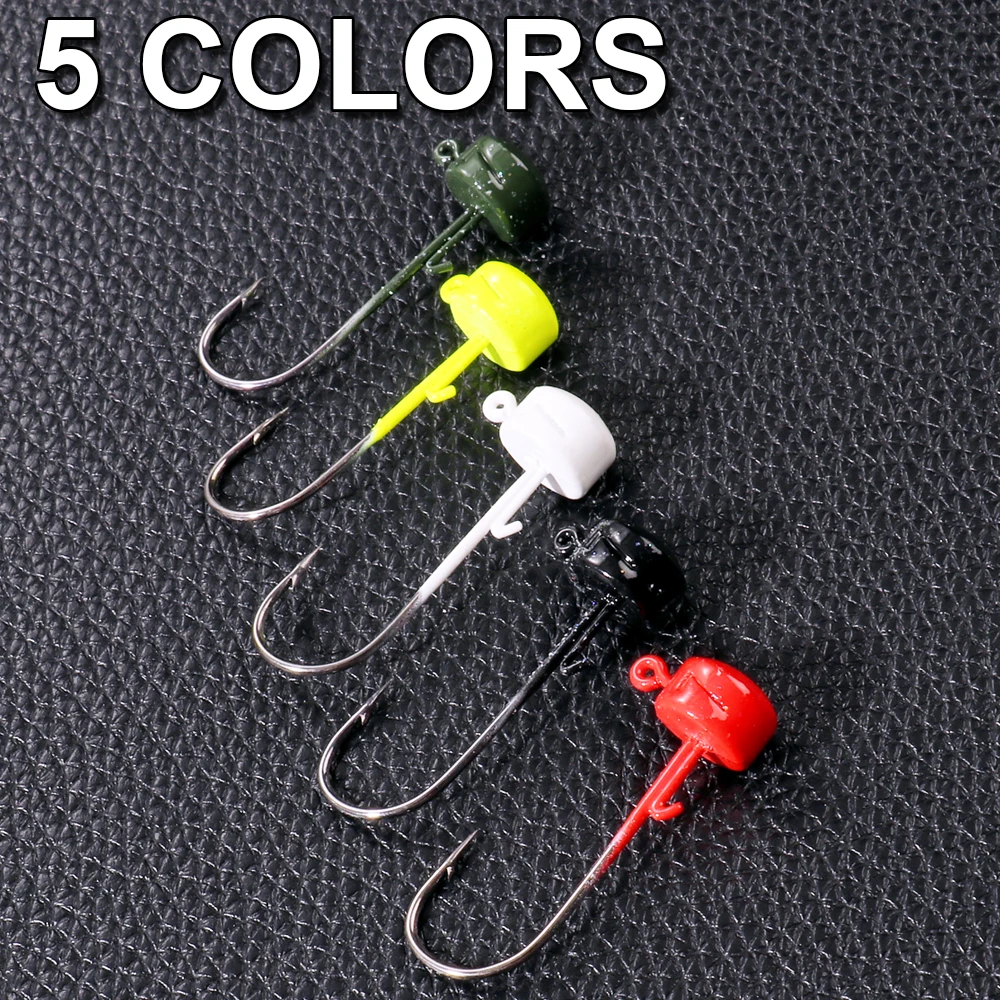 10 Teile/schachtel Ned Rig Angelhaken 2,8g 3,5g 4,6g 7g Jig Kopf Pilz für Weiche Köder Jigging Tackle Finesse Werkzeug Sharp Stacheldraht Haken – Detail 4