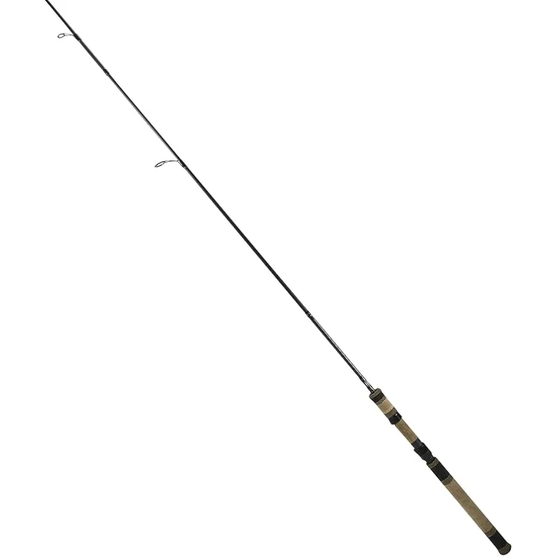 

Okuma GSP-S-762L Guide Select Pro Trout Spinning Rod, 7'6" Length, 2 Piece, 2-6 lb Line Rate, 1/8-1/2 oz Lure Rate, Black