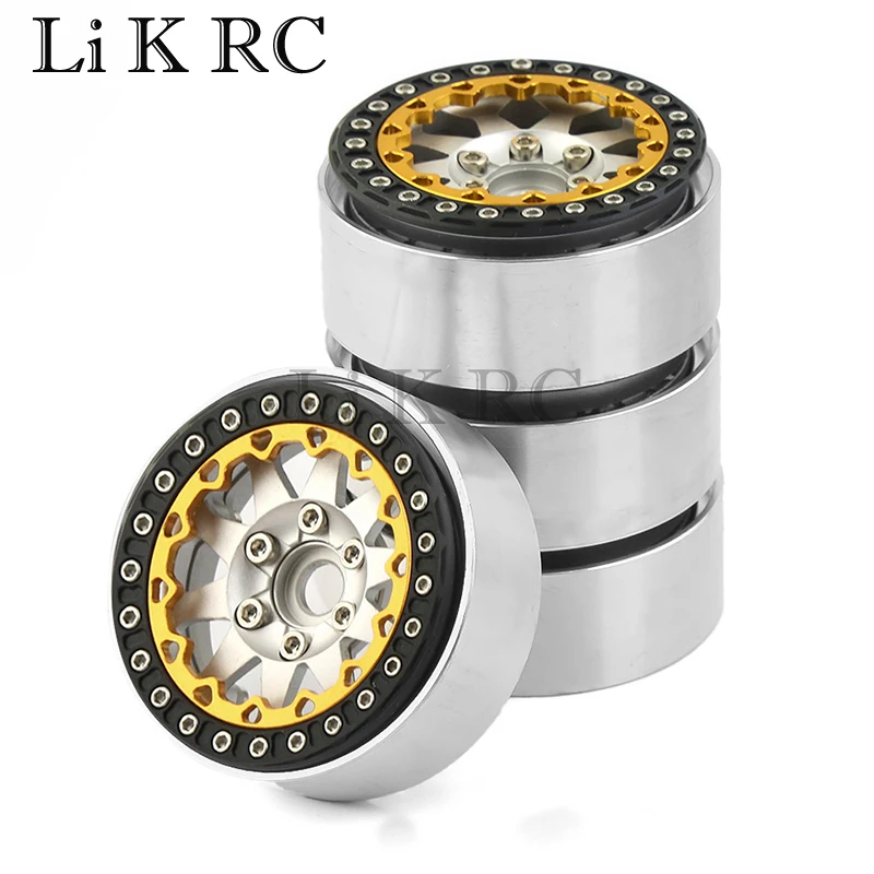 

1.9 Beadlock Wheel Hub Rim for 1/10 RC Crawler Axial SCX10 90046 Capra AXI03007 TRX-4 Redcat Gen8 VS4-10