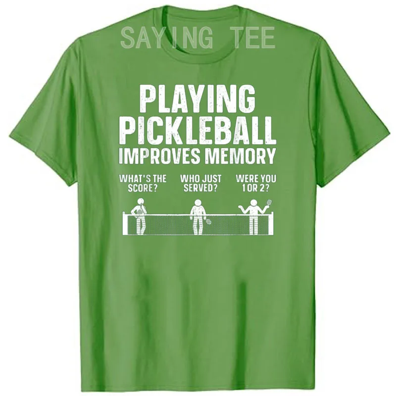 Pickleball Art for Men Women Paddle Sport Pickleball Lover T-Shirt Sportswear Clothes Saying Tee Short Sleeve Graphic Outfits