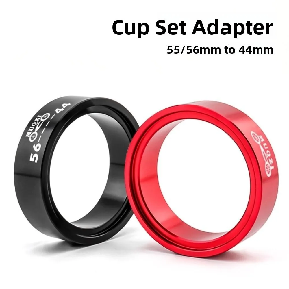 

44-55/56mm Tapered Bike Headsets Tapered Tube Frame Smooth Head Tube Reduction Sleeve Stable Lightweight Bike Headset Adapter