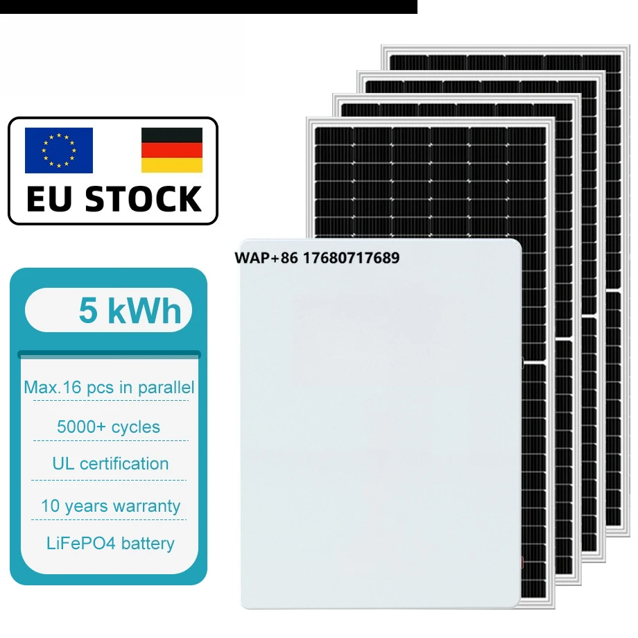 

5.12kwh Photovoltaic Solar Energy Power System 5Kw 10Kw 15Kw 20Kw Hybrid Complete Solar System Solar Kit for Home Energy Storage