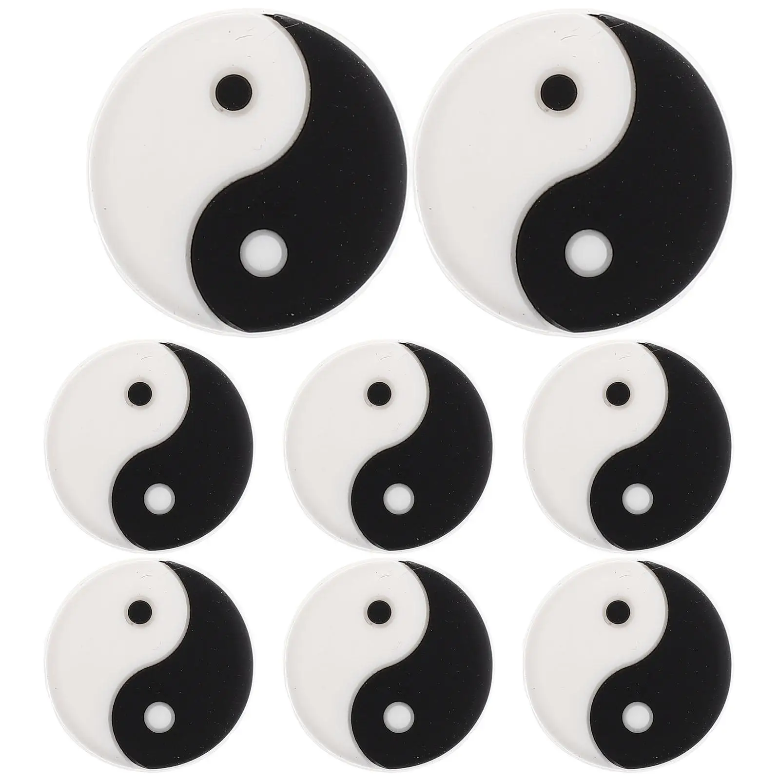 

8 Pcs Tennis Racket Racquet Vibration Dampener Damper for Accessories Dampeners Rackets Cute Silica Gel
