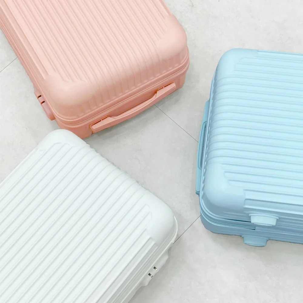 [بيع] حامل باستيل كلاسيكي 20 24 26 بوصة يحمل حقيبة سفر صلبة متوسطة وكبيرة الأمتعة