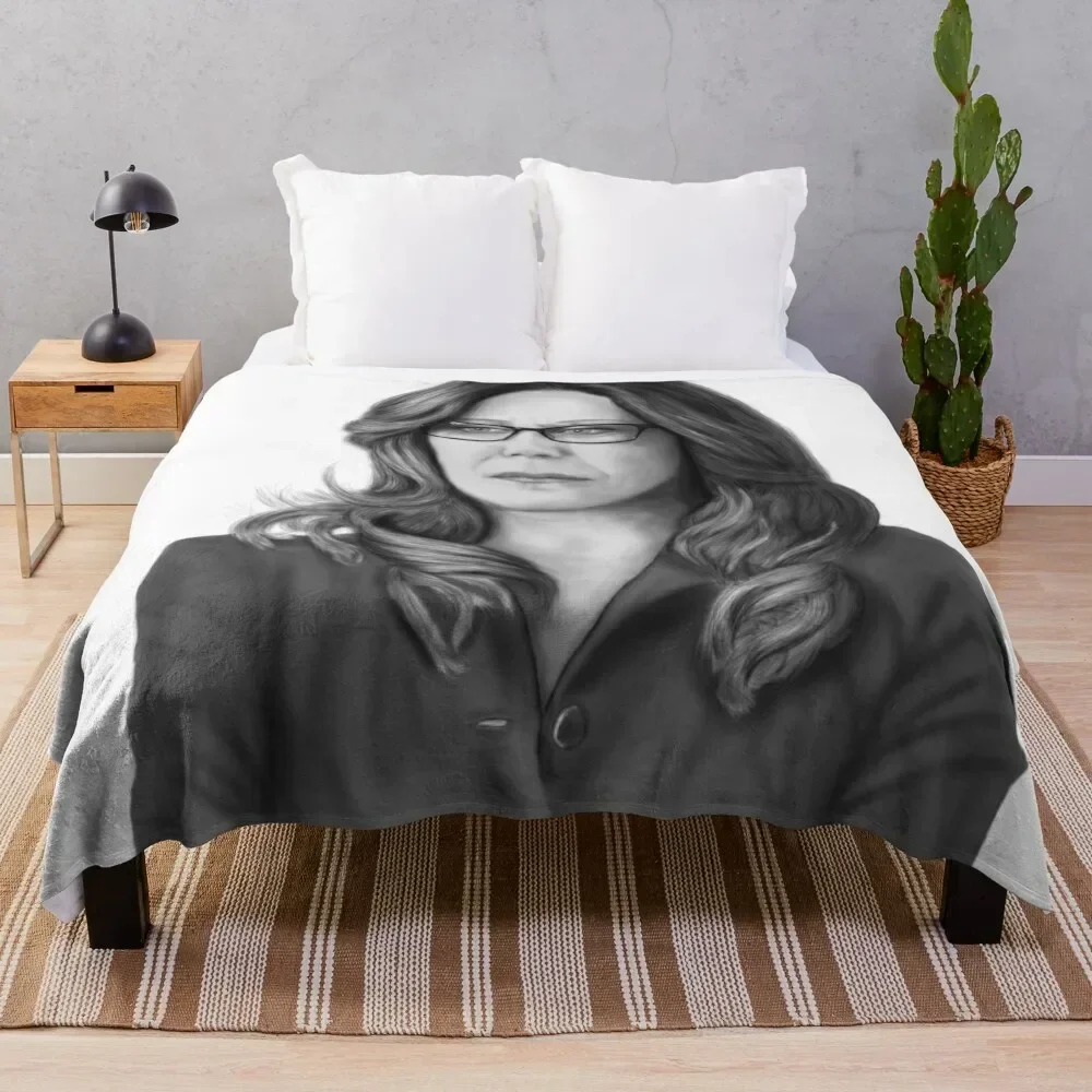 Sharon Raydor - Thoughtful Throw Blanket valentine gift ideas sofa bed cosplay anime Camping Blankets