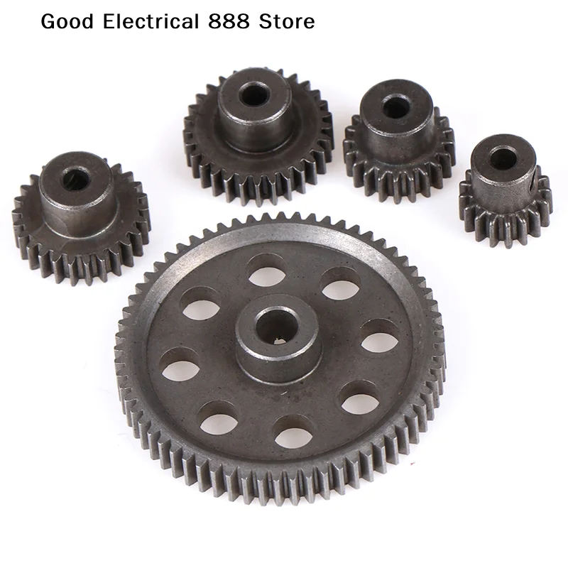 【GE】Hot Sale HSP Steel Metal Spur Differential Main Gear 17T/21T/26T/29T/64T Pinion Gear