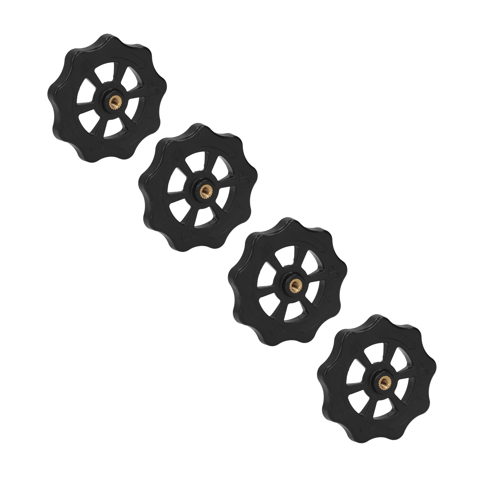 4Pcs 3D Printer Hand Twist Nut 52mm Diameter Hot Bed Leveling Accessory Set Kit for Creality