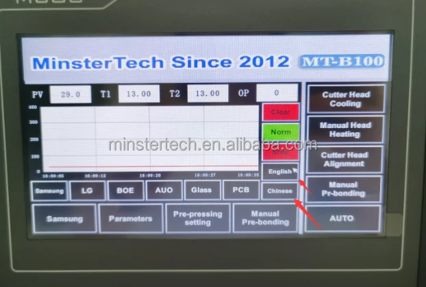 ACF TAB COF Bonding Machine LCD LED TV Screen Panel Repair Machine
