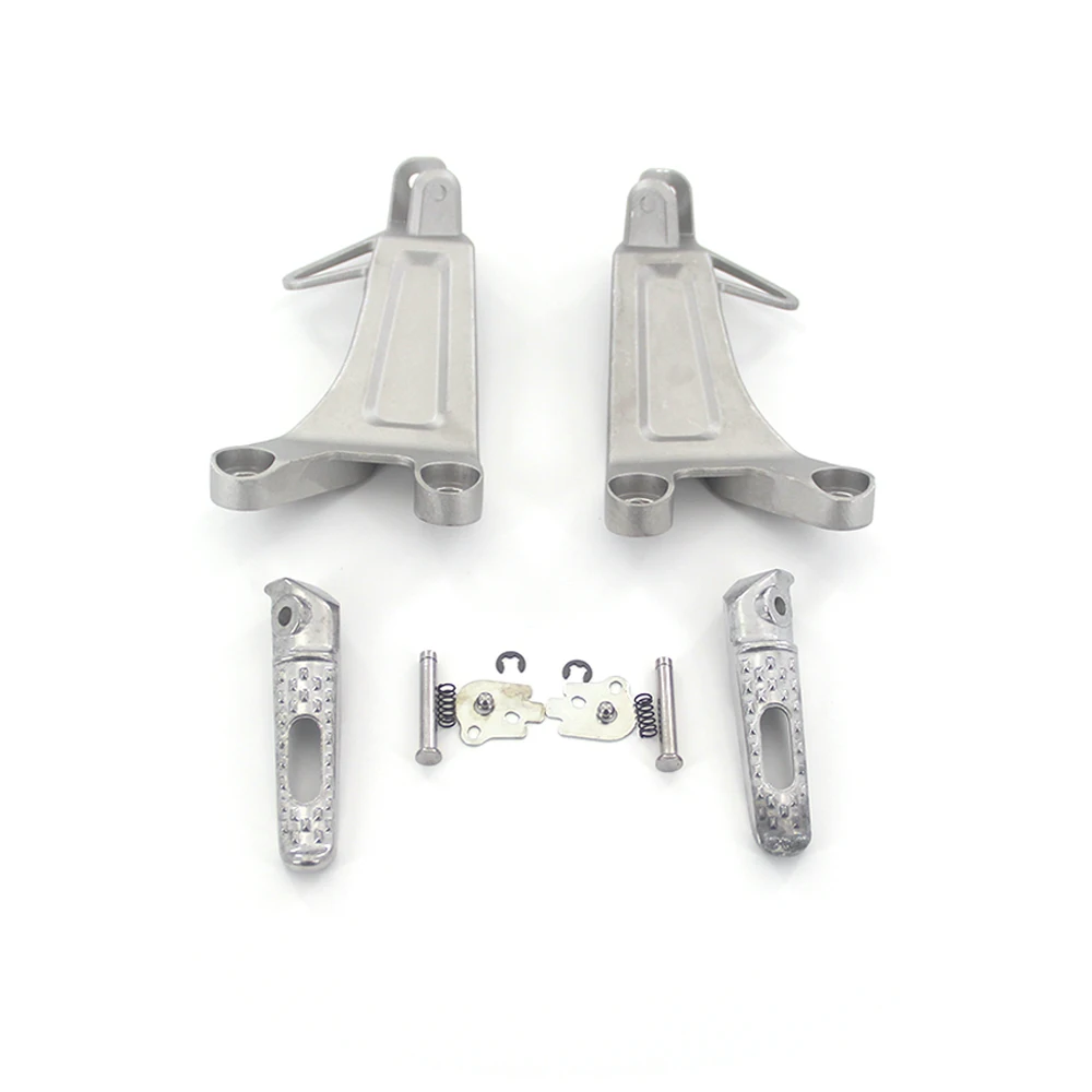 Motocicleta traseira do passageiro FootPeg, Foot Rests Set, Suporte para Honda CBR600RR 2003 2004