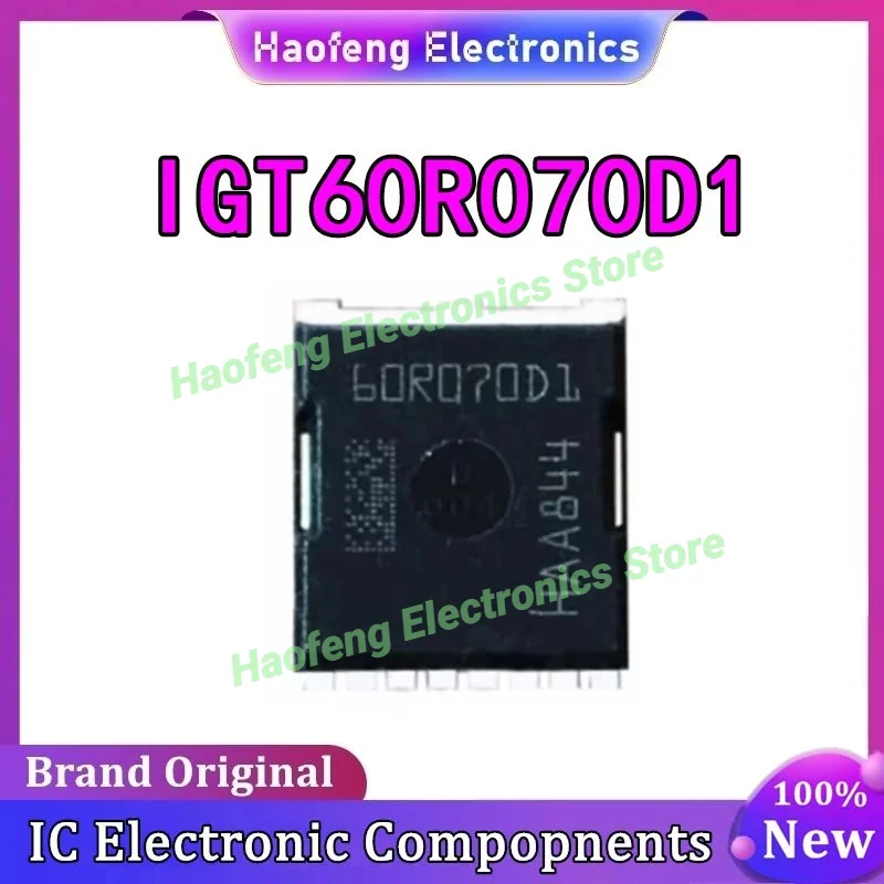 

5 шт. 100% новый набор микросхем IGT60R070D1 60R070D1 PSOF-8