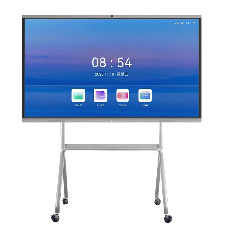 4k Wholesale Android/windows Ops 55-110inch Interactive Smart Board Multi Touch Screen Whiteboard Computer For Education