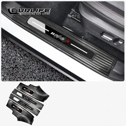 For Haval Dargo 2021 2022 2023 2024 door sill pedal cover stainless steel plate strip accessories Anti Scratch  exterior parts