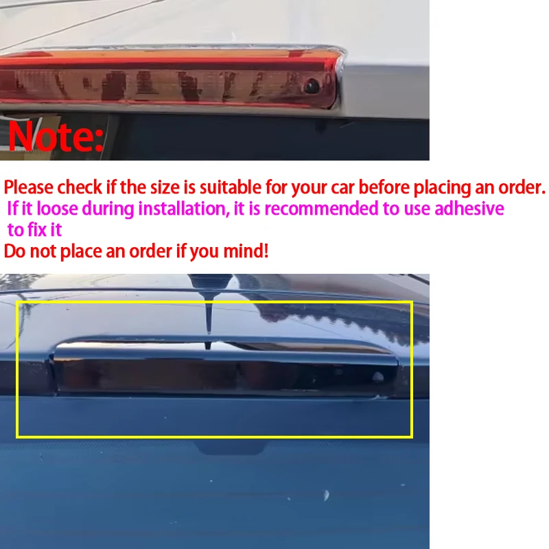 1PC For Renault Megane Hatchback MK3 2008 2009 2010 2011 2012 2013 Car LED High Mounted Third Brake Stop Light Rear Tail Light