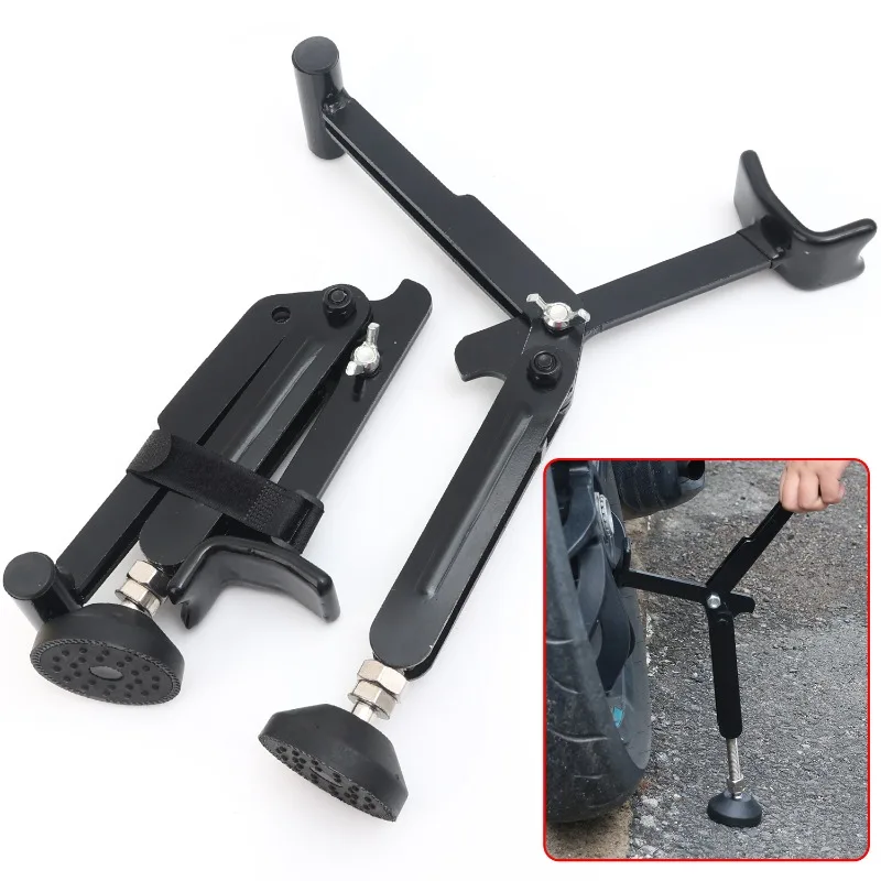 

Universal Wheel Lifter Side Bracket Swing Arm Lift Rack for Most Motorcycles Energy Saving Wheel Bracket Kickstand