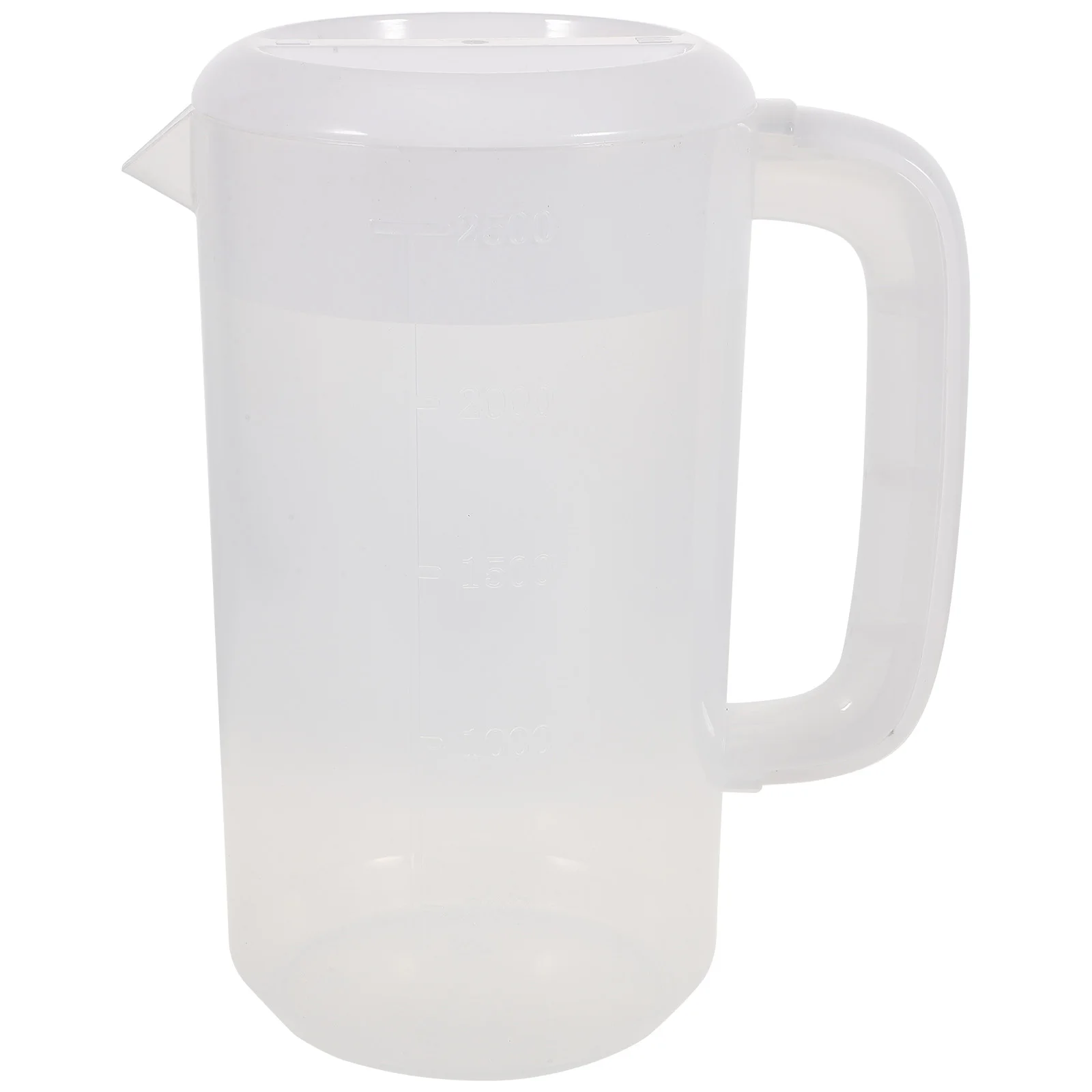 

Plastic Water Pitcher 2500 Ml Milk Jug Tea Kettle Clear Carafe Cold Liquids Juices Coffee Kitchen Bar Plastic Water Kettle
