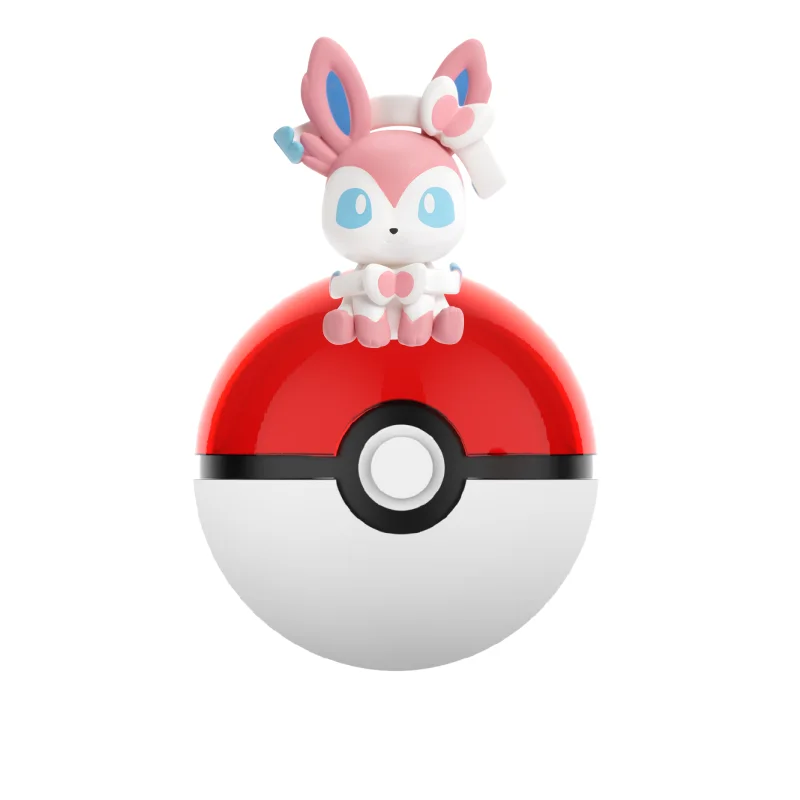 Anime Pokemon Blind BOX Poke Ball Action Beeldje Sylveston Umbreon Pikachu Mini Poppen Origineel Echt Model Ornament Speelgoed Gift