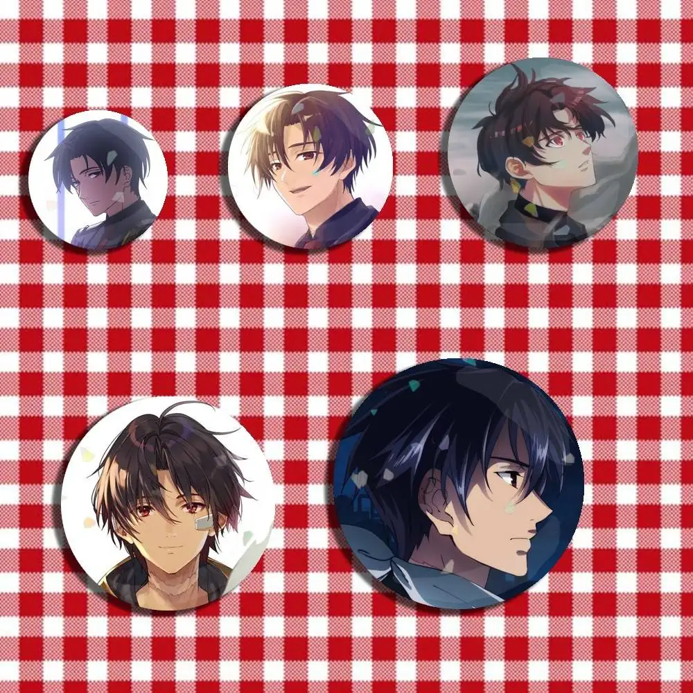 

86eightysix Anime S-Shinei N-Nouzen Laser Badge Creative Pins Brooch for Bag Clothes Hat Decor Gifts Fans Collect