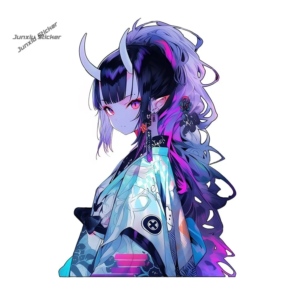 

Personality Girl Beautiful Graffiti Car Sticker Vinyl Windows Laptop Rear Windshield Bumper Stickers