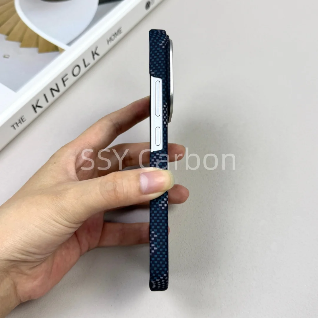 Prawdziwe etui z włókna węglowego do Xiaomi 17 Kevlar Magsafe – luksusowe etui z włókna węglowego, ultralekkie i ultracienkie, ochronne etui. — zdjęcie produktu 4