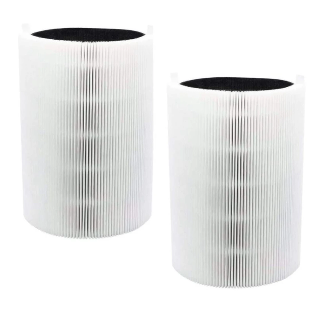 2 Pcs Replacement Filter for Blueair Blue Pure 411,411+ & Mini Air Purifier,HEPA & Activated Carbon Composite Filter