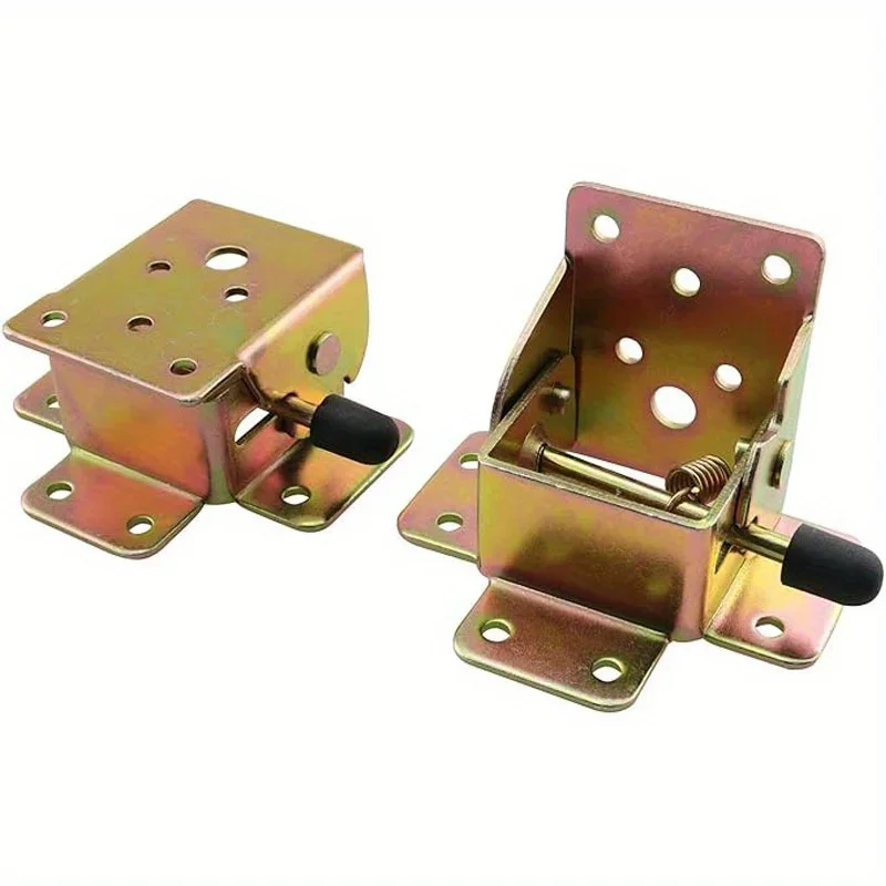 

4 шт. складной кронштейн, железный складной замок, петли с самоблокировкой, удлинитель стола, стула, кровати, складной опорный кронштейн, петля 90 градусов