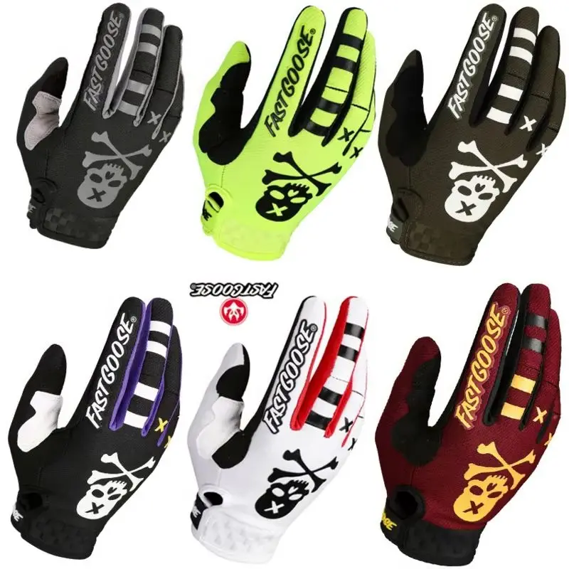 

New Anti-Slip MX Gloves with Breathable Mesh & Silicone Grip Durable Motocross Motorcycle Glove for BMX/ATV/MTB Off-Road Racing