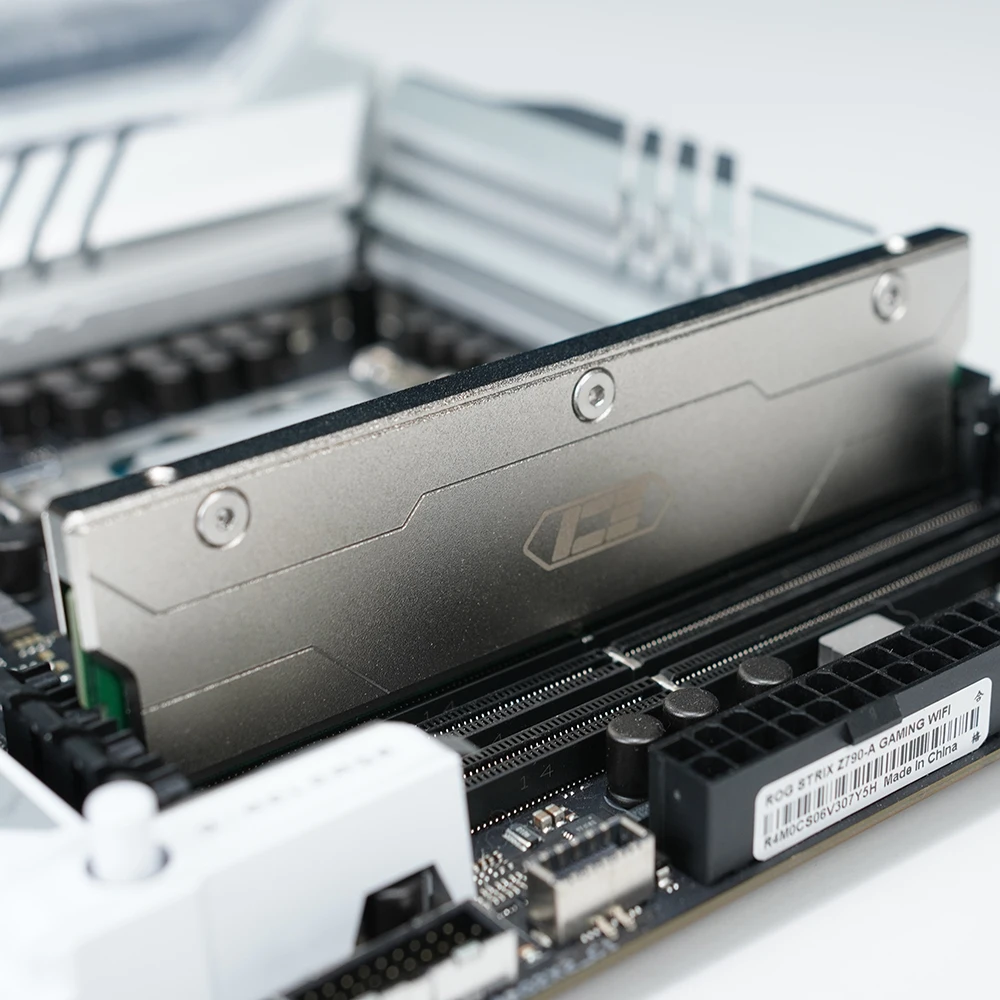 IceManCooler DDR5,DDR4,DDR3 Memory Heat Dissipation Full Copper Armor RAM Heat Sink,Included Thermal Pad