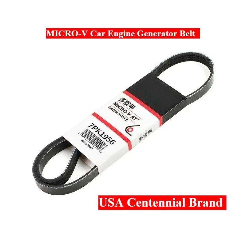 

7PK1935 7PK1956 7PK2005 7PK2023 7PK2060 7PK2065 7PK2080 7PK2090 7PK2110 7PK2120 7PK2150 USA MICRO-V Car Engine Generator Belt