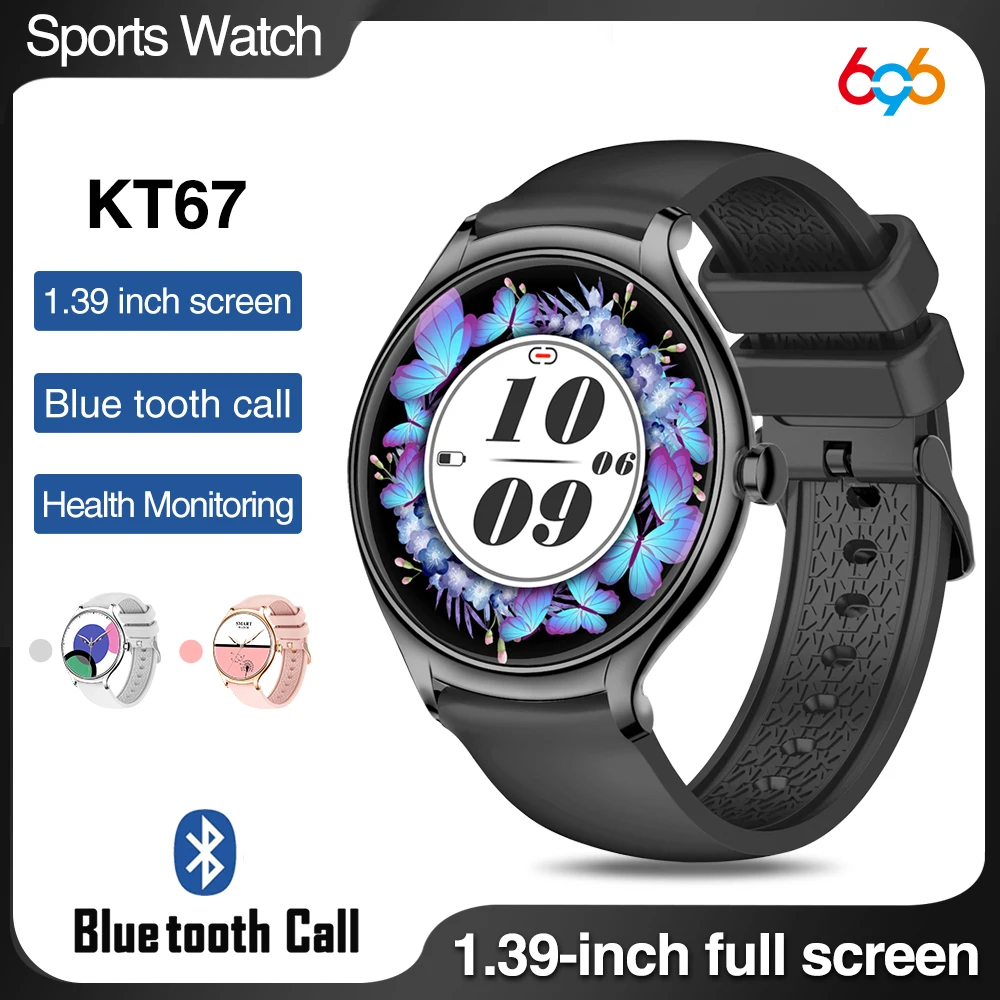 

2023 Men Women 1.39" Blue Tooth Call Smart Watch Heart Rate Sports Fitness Tracker Bracelet Lady Fashion Waterproof Smartwatch