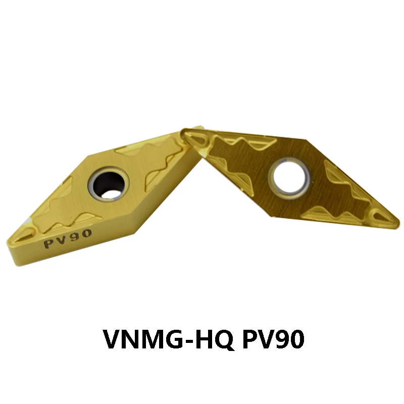 VNMG original 160402   VNMG 160404   VNMG 160408   PP HQ PQ VF PV720 PV730 PV7020 PV90 insertos de carburo cortador de torno Cermet CNC VNMG 1604