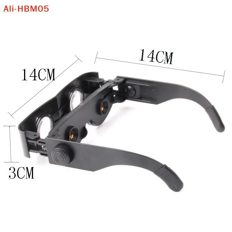 (HB05)Glass Fishing Focus Adjustable Professional Binoculars Telescope Magnifier Glass Hands-Free Wearable For Theater TV Sight view 5