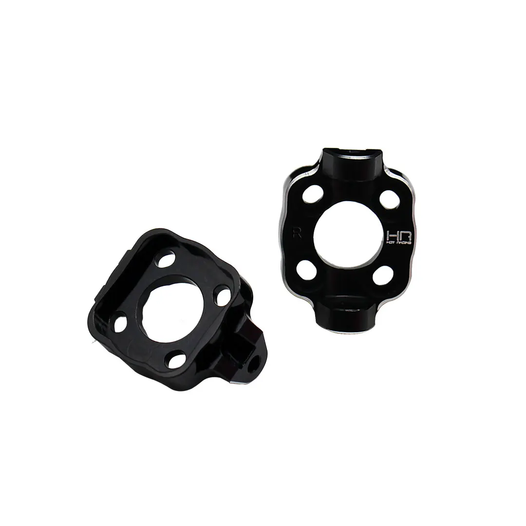 Hot Racing Aluminum Front 0 to 5 Deg Carriers (i. e. caster blocks, c-hubs) For Losi 1:18 Mini LMT 4WD