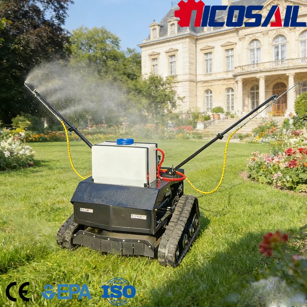 800mm  Slope Mower CE Approved Euro 5 Customizable Structure Easy Operation for Landscaping Site