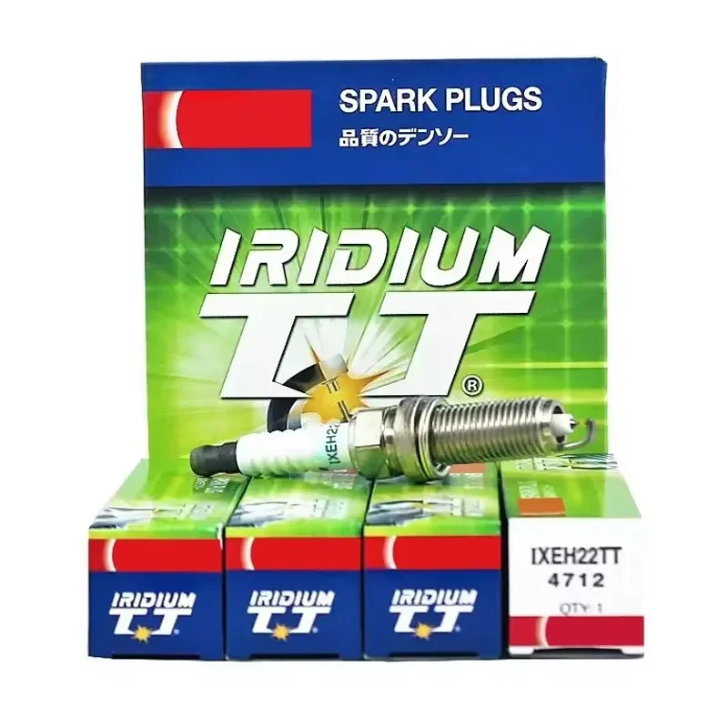 4712 IXEH22TT Dual Iridium Spark Plug Candle for SUBARU FORESTER RENAULT DUSTER DACIA LODGY MAZDA 3/6 INFINITI MERCEDES-BENZ