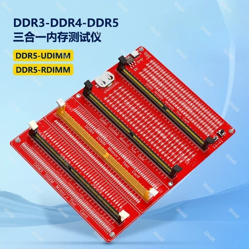 3-in-1 RAM Tester for DDR3 DDR4 DDR5 Memory Modules