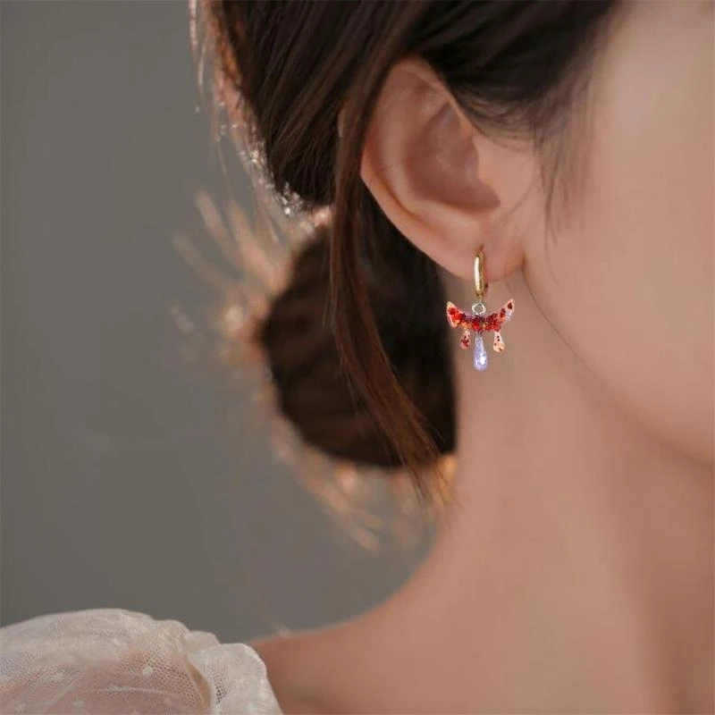 

652F Sturdy Silicone Mold Home Accessory for Crafting Unique Lavas Liquid Earrings and Pendants Daily Use