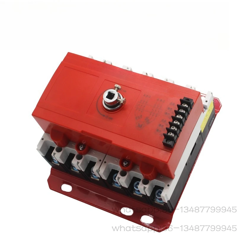 

XFYJ-125/6P250/6400/6 630/3P Fire fighting machinery emergency starting device Red cover 10KW-200