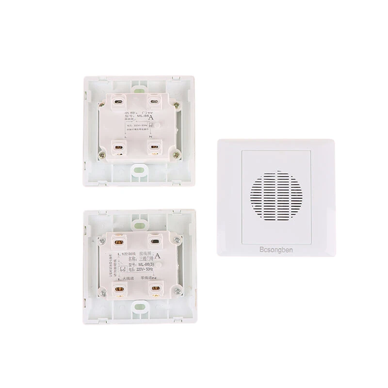 86 Type Embedded 110V/220V Smart Wired Hotel Doorbell Hotel Display Was Not Disturbed With Doorbell Smart Home Access Control