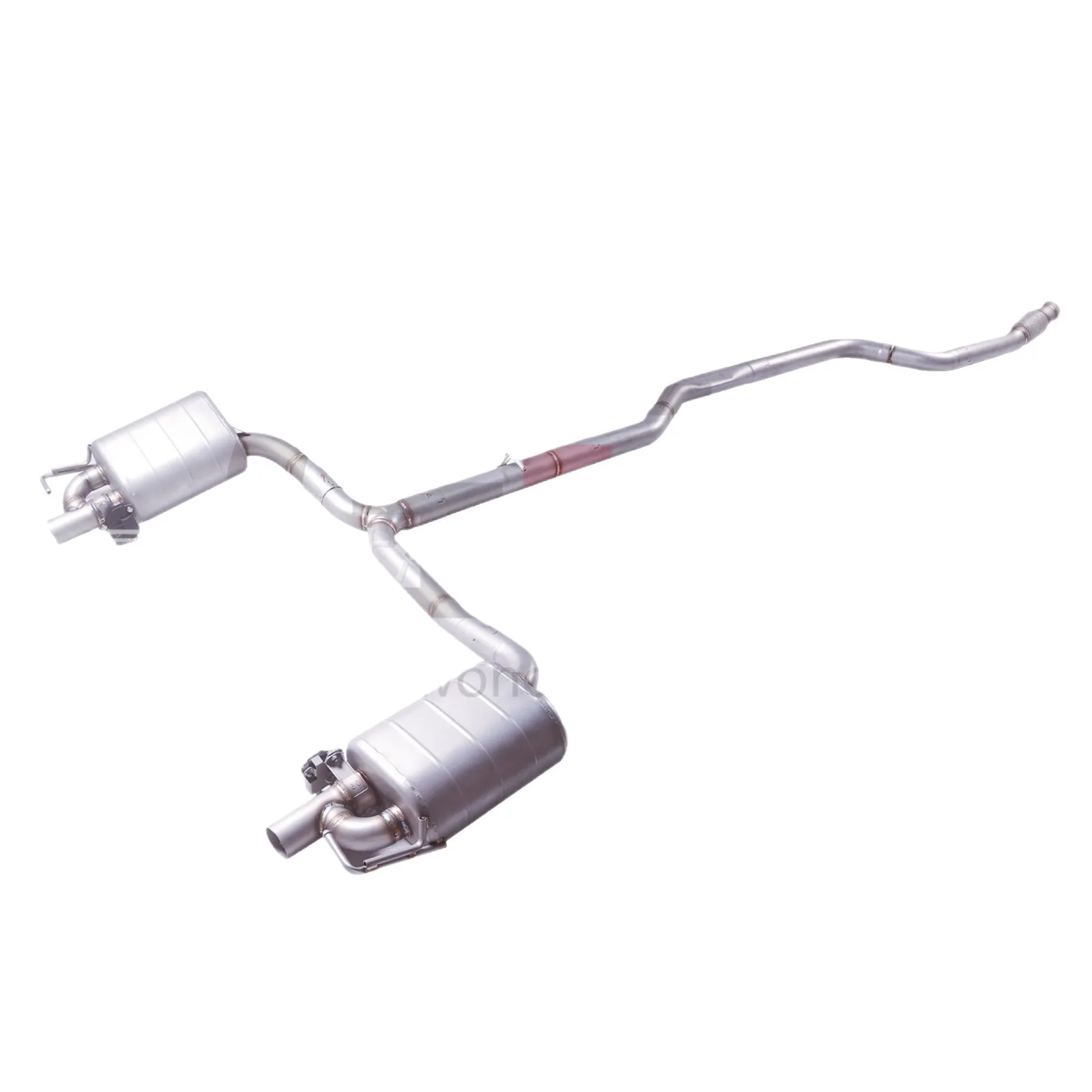 مناسبة لـ 19 مرسيدس بنز C300 كوبيه 2.0T C205 المعدلة إلى نظام عادم متوسط الذيل GFC المعدل