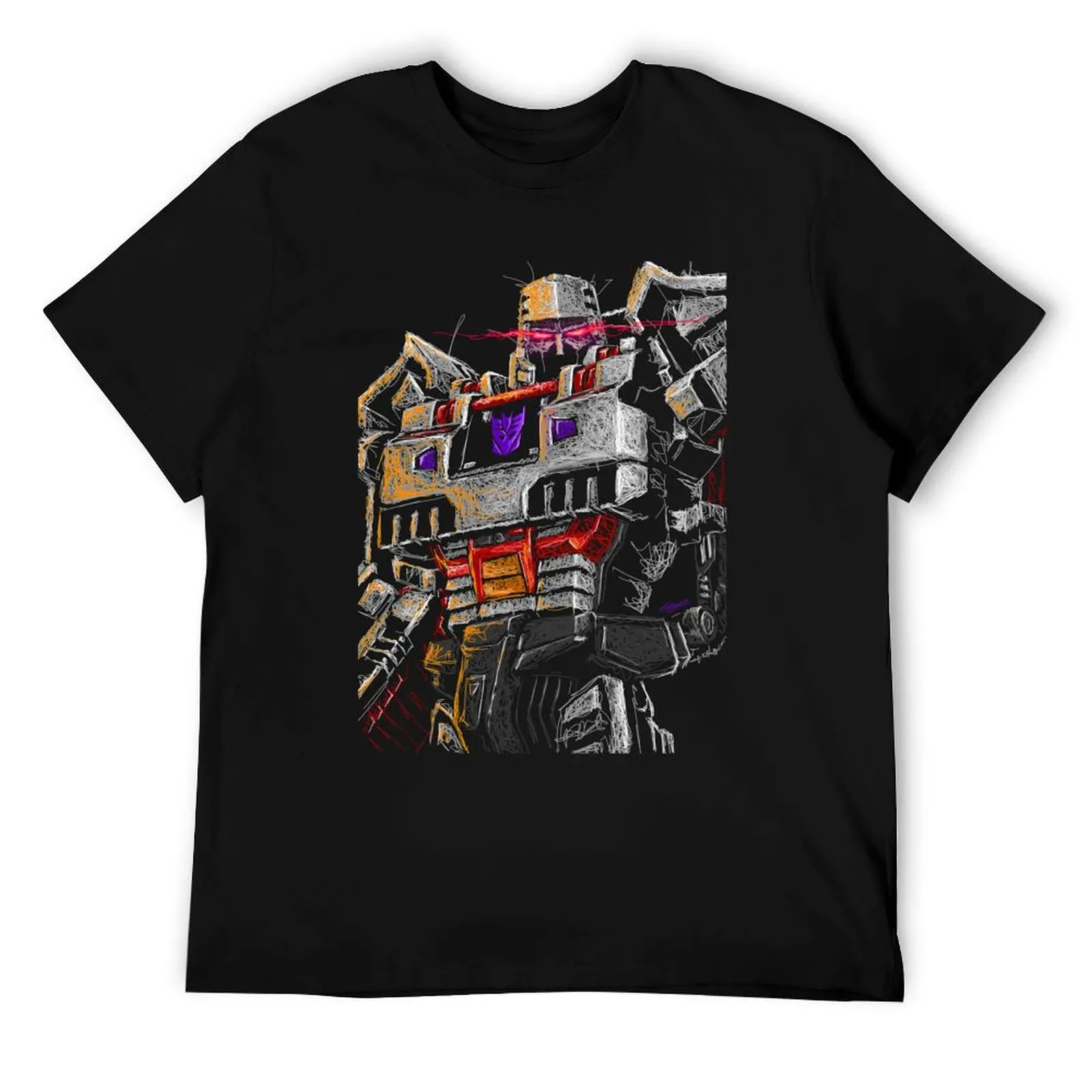 

Megatron T-Shirt anime t shirts oversize cotton t shirts man 100% t shirts for man pack cotton T-Shirt