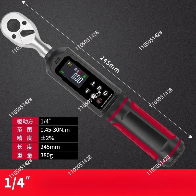 Digital torque high-precision torque wrench, industrial grade motorcycle spark plug kilogram wrench