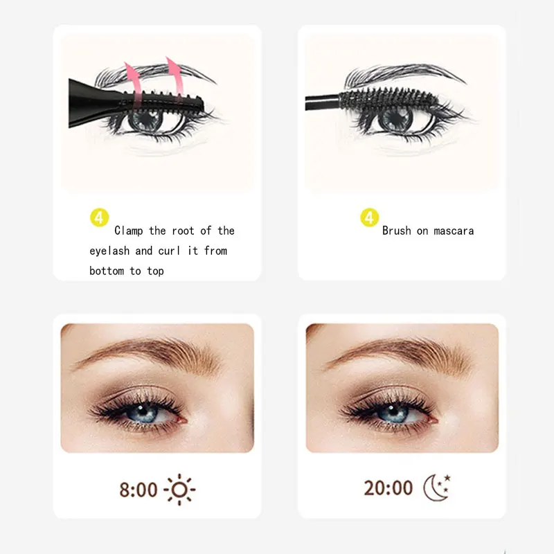 Portable 3 Temperature Mode Heated Eyelashes Curling Tool Electronic USB Natural Fake Eye Lash Curler Beauty Supplies