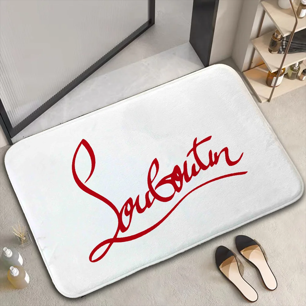 Room Mats Door Mat Bathroom Mat Foot Mat C-christian Louboutins Prayer Rug Rugs Kitchen Carpet Floor Bath Non-slip Entrance Home