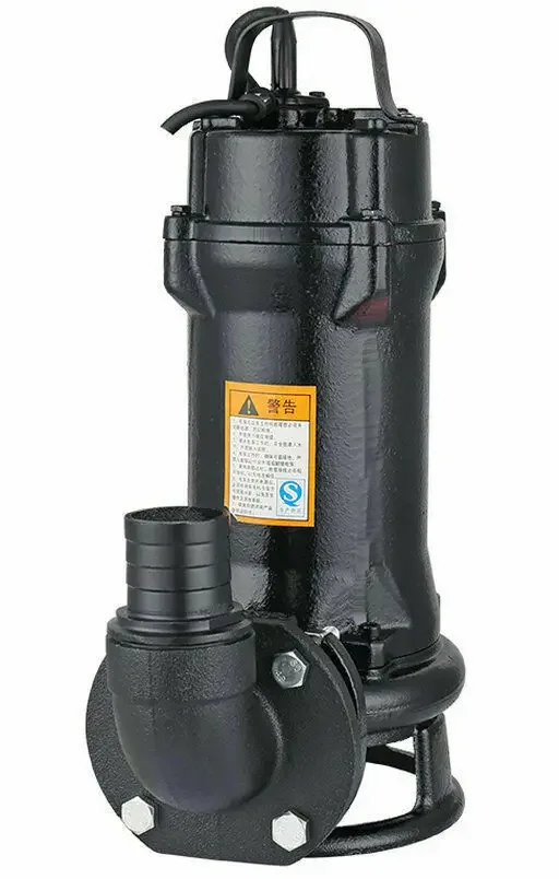 

220V 1HP 750W Industrial Sewage Cutter Grinder Cast iron Submersible Sump Pump