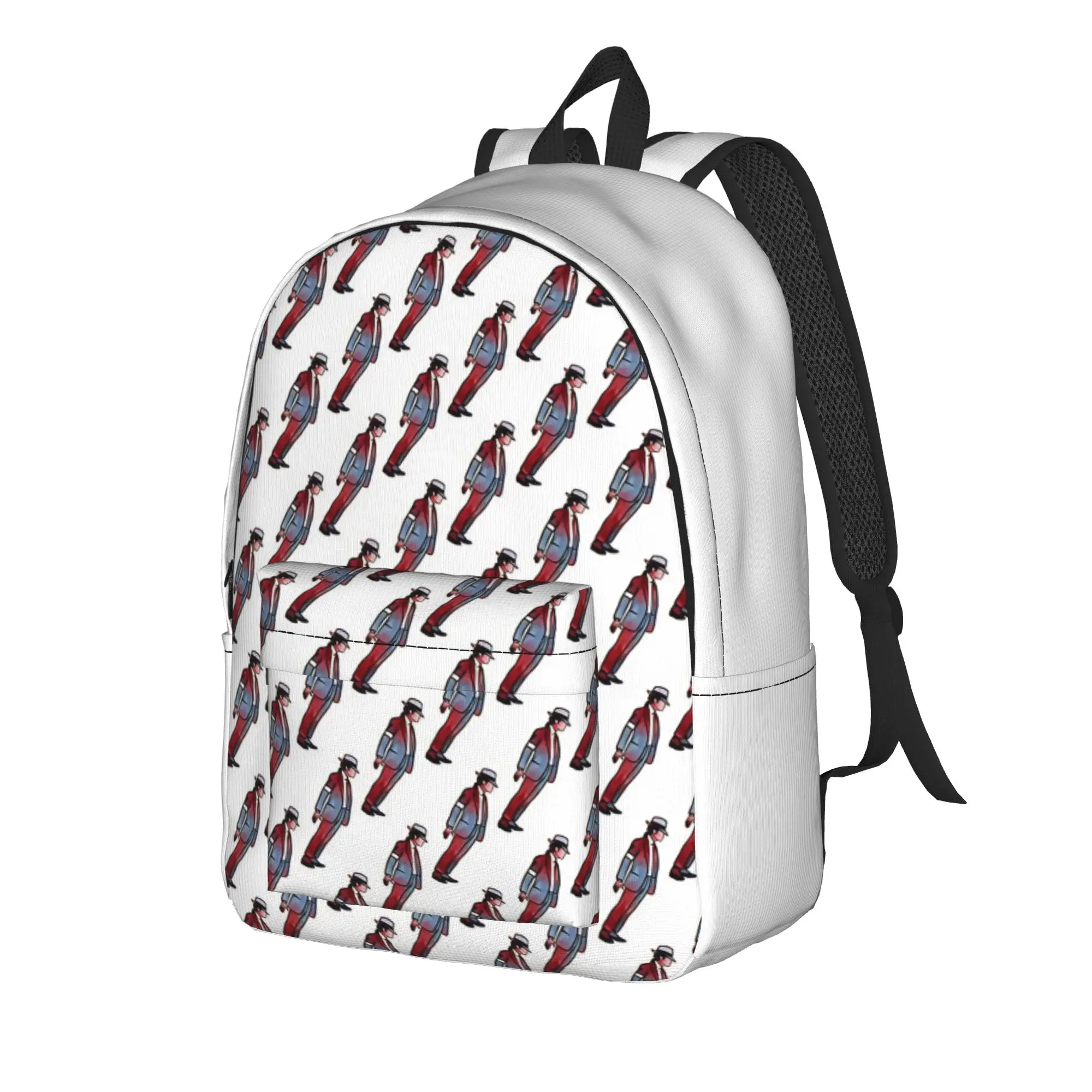 Back to school season Daily dance Laptop Bag Michael Jacksonn Male Lady Knapsack Backpack