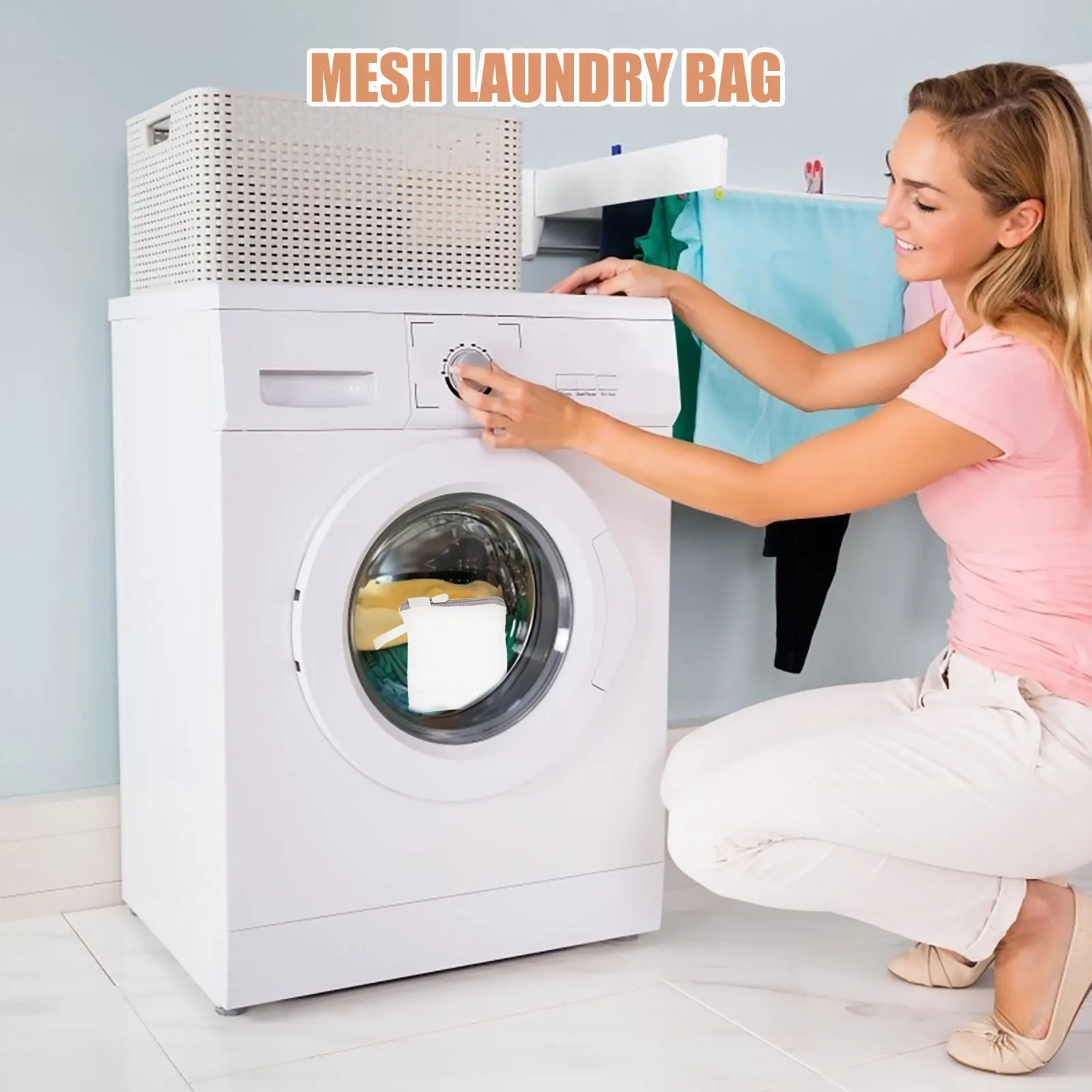 

8 Pcs Laundry Bag Mesh Washable Bags for Socks Underwear Bra Travel Camping Garment Net Bags Protective